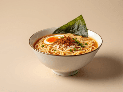 博多ラーメン(豚骨)(Hakata Ramen (Tonkotsu))