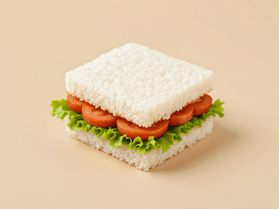 おにぎらず(ライスサンドイッチ)(Onigirazu (Rice Sandwich))