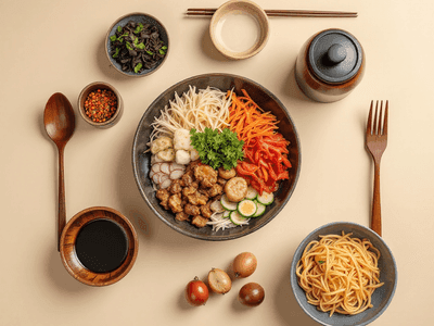 精進料理(寺院料理セット)(Shojin Ryori (Temple Cuisine Set))
