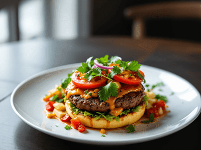 Spicy Beef Burger
