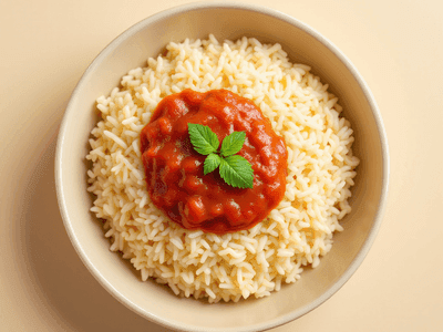 オムライス(Omelet Rice (Ketchup))