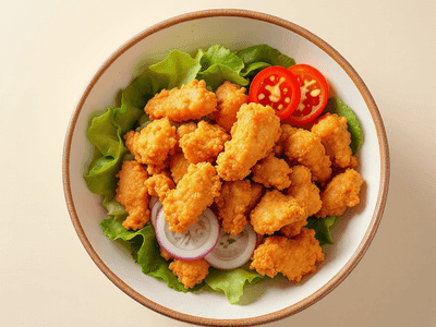 チキン唐揚げサラダ(Chicken Karaage Salad)