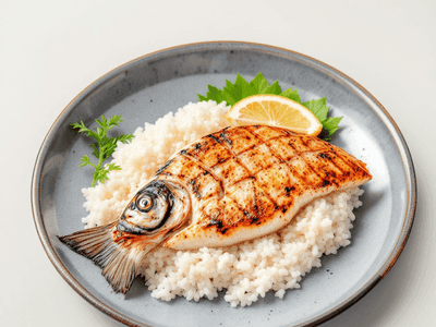 焼き魚定食(Grilled Fish Teishoku)