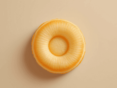 最中(もなか)(Monaka (Wafer Bean Cake))
