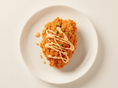 チキン唐揚げスパイシーマヨ(Chicken Karaage with Spicy Mayo)