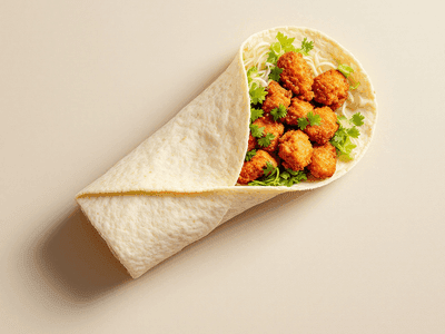 チキン唐揚げラップ(Chicken Karaage Wrap)