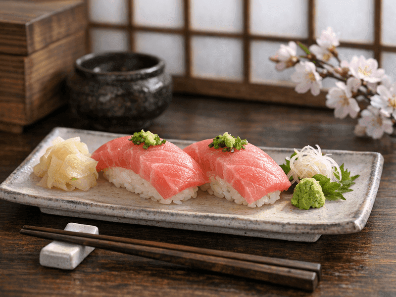 中トロにぎり(Chutoro Nigiri)