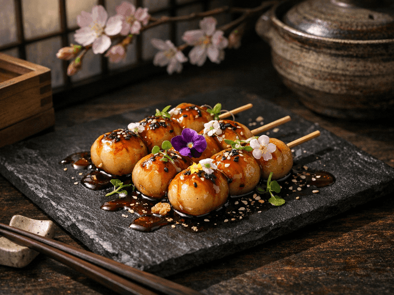 みたらし団子(Dango (Mitarashi))