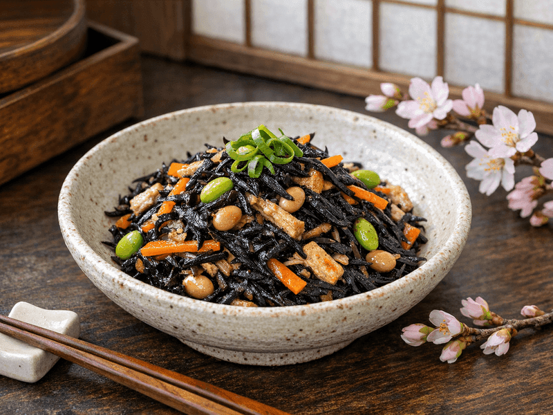 ひじきの煮物(Hijiki no Nimono)