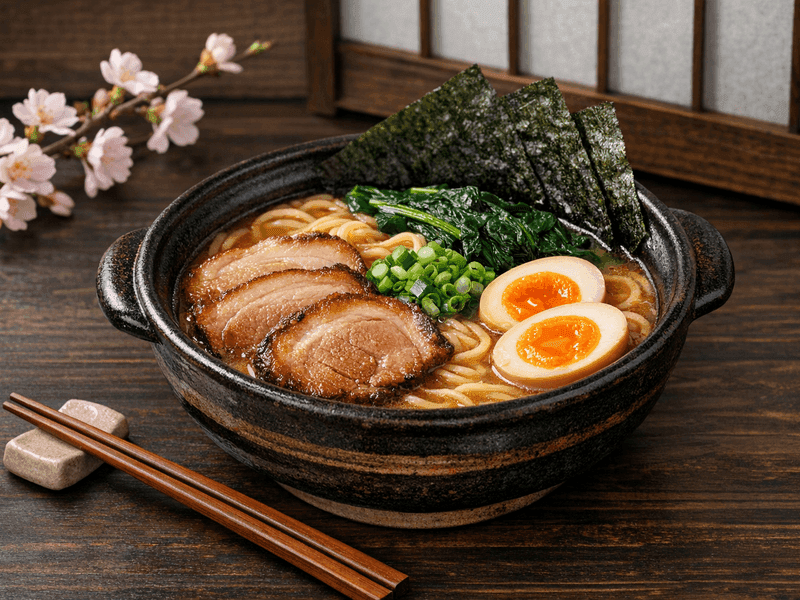 家系ラーメン(Iekei Ramen)
