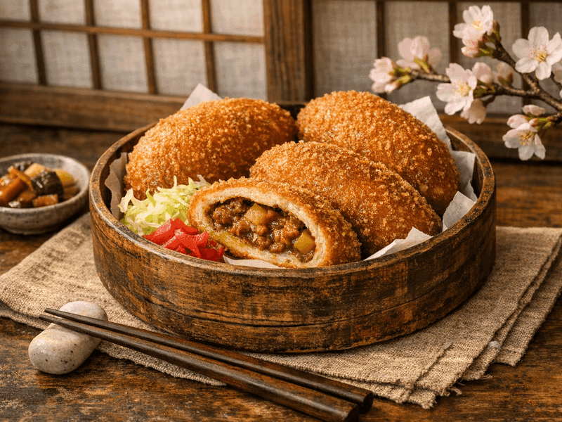 カレーパン(Kare Pan (Curry Bread))