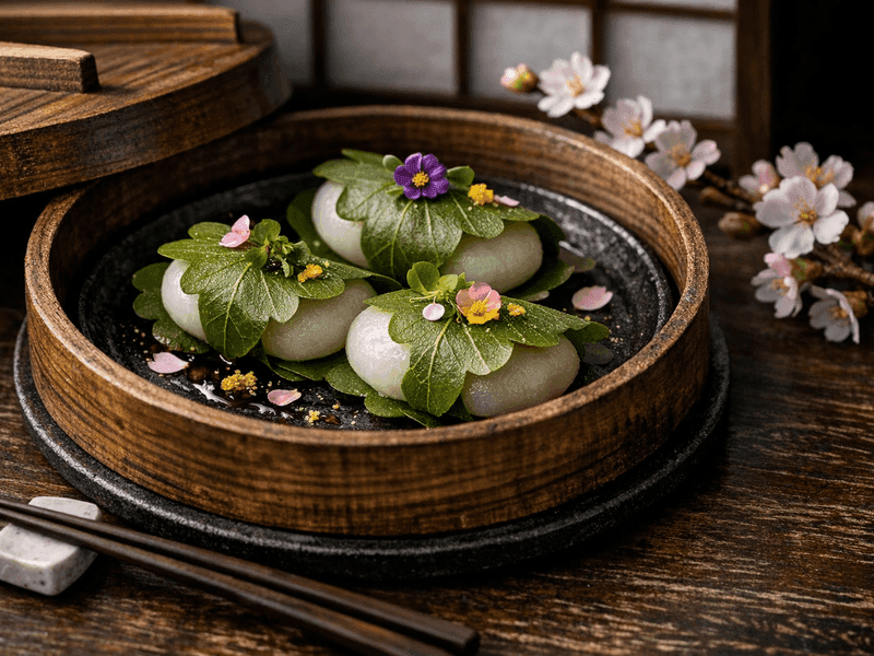 柏餅(Kashiwa Mochi)