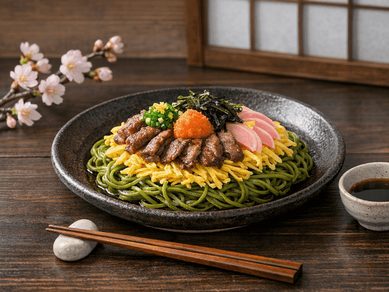 瓦そば(Kawara Soba)