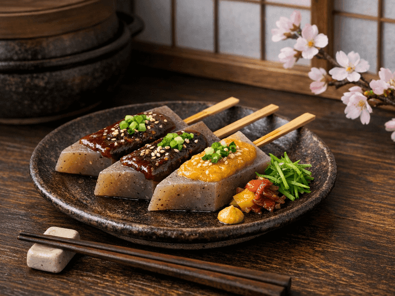こんにゃく田楽(Konnyaku (Dengaku))