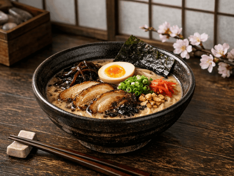 熊本ラーメン(Kumamoto Ramen)