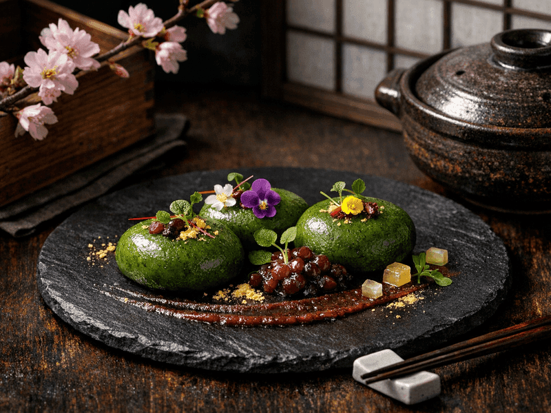 草餅(Kusa Mochi)
