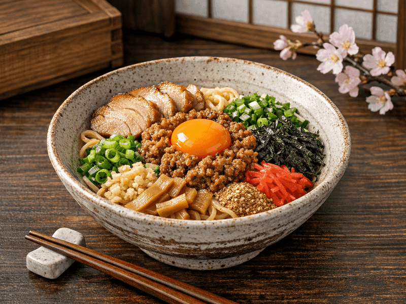 まぜそば(Mazesoba)
