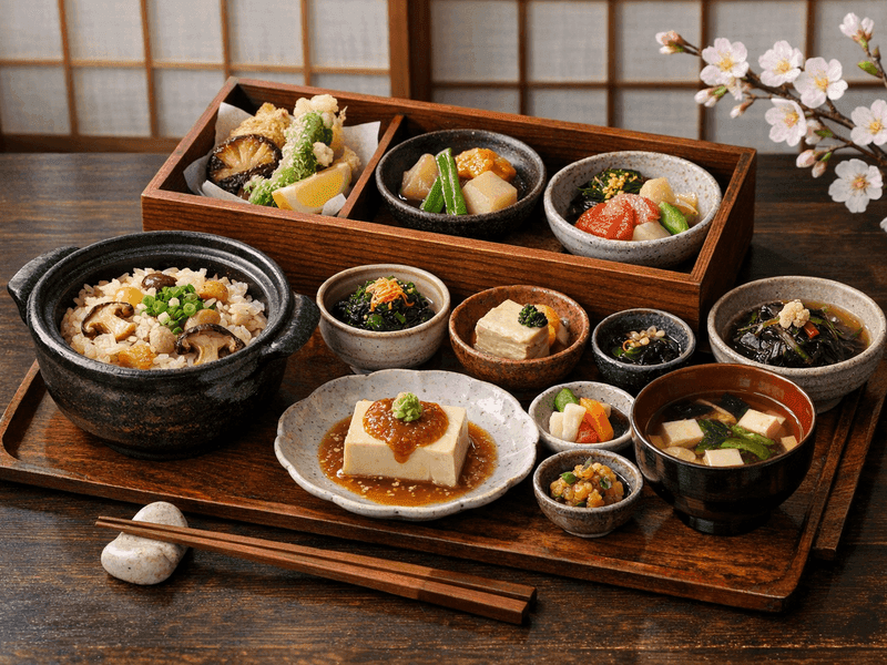 精進料理(Shojin Ryori Set)