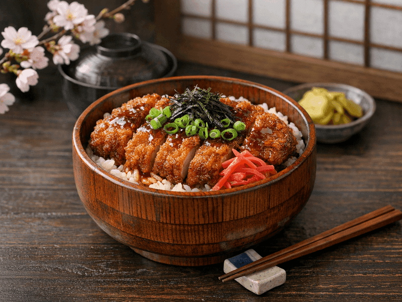 醤油カツ丼
