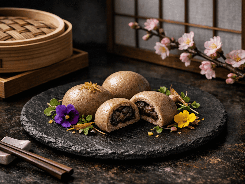 そば饅頭(Soba Manju)