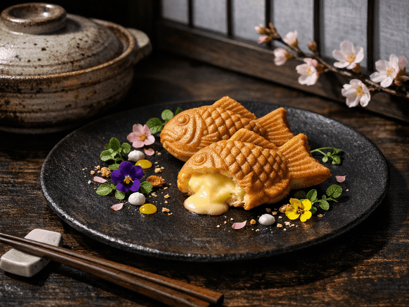 たい焼き(クリーム)(Taiyaki (Custard))