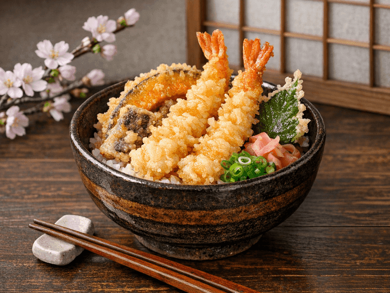 天丼(Tendon (Tempura Bowl))
