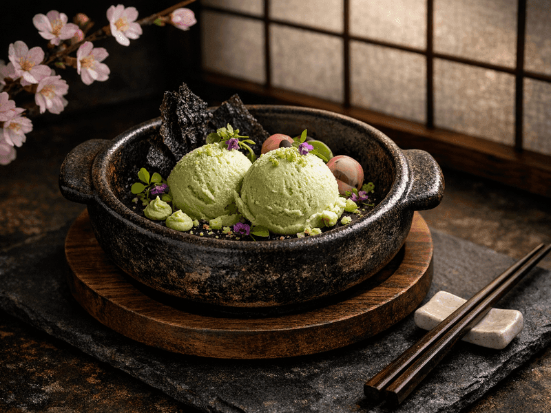 わさびアイス(Wasabi Ice Cream)