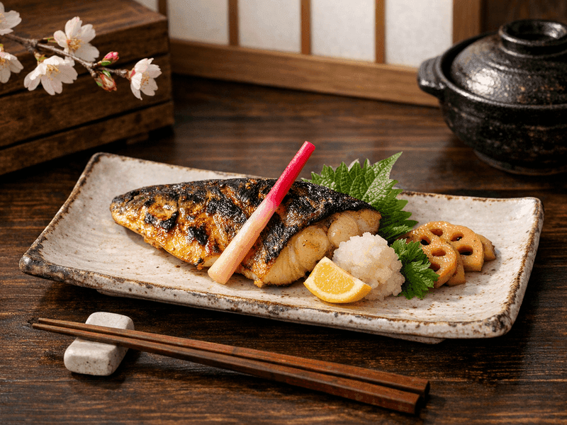 焼き物(Yakimono (Grilled Fish))