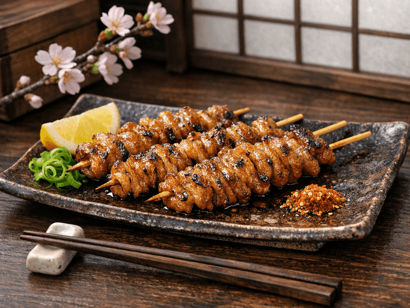 焼き鳥皮(Yakitori Kawa (Chicken Skin))
