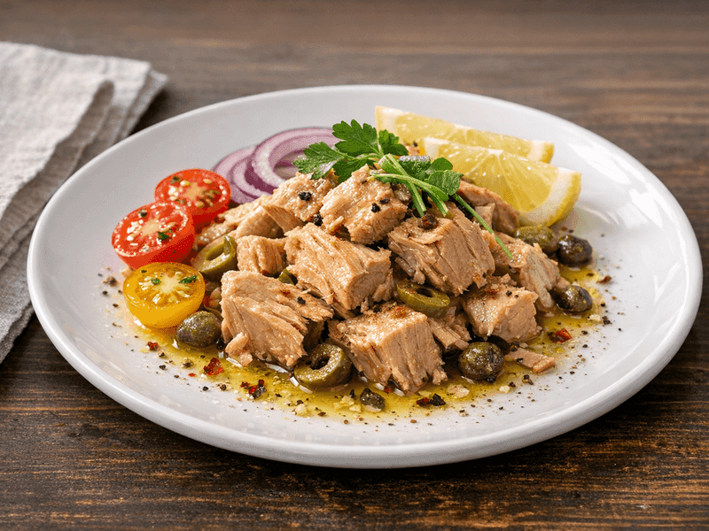 ツナ缶(Canned tuna (in oil))
